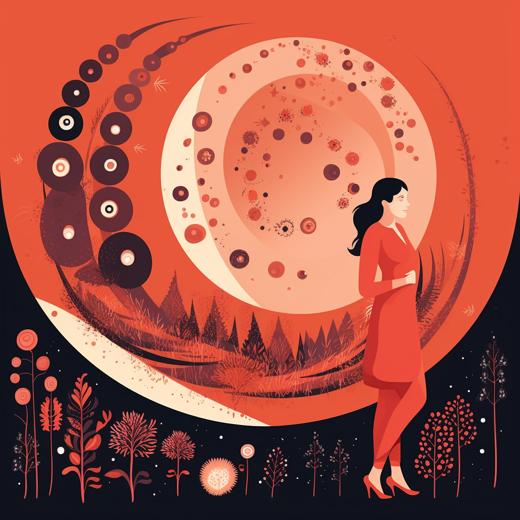 Najraniji Simptomi Trudnoće Pre Menstruacije - Ilustracija devojke koja nije sigurna da li je trudna